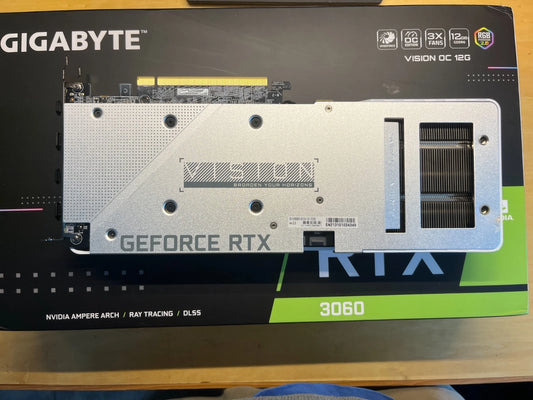 GIGABYTE Vision NVIDIA GeForce RTX 3060 12GB GDDR6 GPU