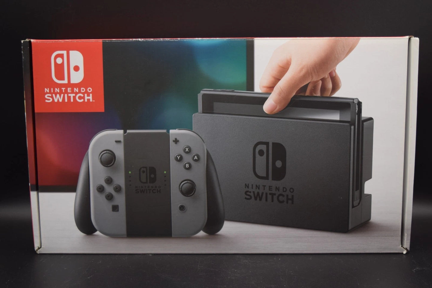 Nintendo Switch Console Gray/Gray Joy-Con – Boxed – Tested & Working | REFURBISHED